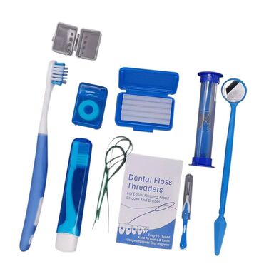 зубные щётки: Набор для брекетов Зубная щетка Ортодонтический набор для брекетов