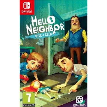 Oyun diskləri və kartricləri: Nintendo switch hello neighbor hide seek 📀Satışda ən münasib