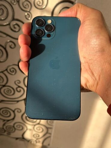 Apple iPhone: IPhone 12 Pro, Новый, 128 ГБ, Pacific Blue, Зарядное устройство, Защитное стекло, Чехол, 72 % — 2