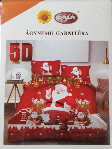 Posteljina: PRAZNIČNI DEZENI Komplet posteljina sadrzi: Dusecni carsav 200x220 — 2