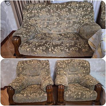 İşlənmiş, Divan, 2 kreslo lalafo.az -da İşlənmiş, Divan, 2 kreslo