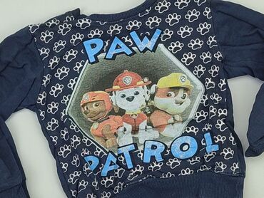 crop top sweterek: Sweatshirt, 3-4 years, 98-104 cm, condition - Fair