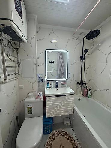 кварира кок жар: 3 комнаты, 58 м², Кок-Жар мкр 104 серия, 4 этаж — 9