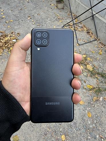 Уюлдук телефондор жана аксессуарлар: Samsung Galaxy A12, Колдонулган, 128 ГБ, түсү - Кара, 2 SIM — 1