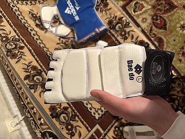 İdman formaları: Taekwondo orginal daedoo ləvazimatları. 3 defe istifadə olunub. Tam — 4