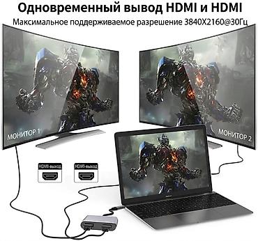 thunderbolt display: Многофункциональная док-станция "4-в-1" Type-C расширяет основной порт — 2