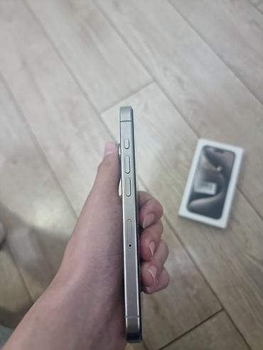 apple iphone 6: IPhone 15 Pro, Б/у, 256 ГБ, Natural Titanium, Коробка, 84 % — 3