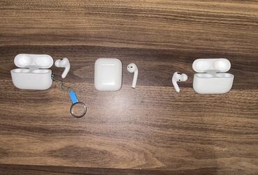 en ucuz airpods: İşlənmiş Simsiz (Bluetooth) Qulaqcıqlar, Apple, rəng - Ağ