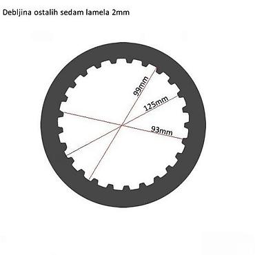 Ostali motocikli i skuteri: TRW Clutch Super Kit – set lamela kvačila za motocikle - Brend: TRW - — 5