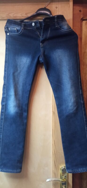 длинные мужские куртки: Jins şalvar штаны джинсы мужские