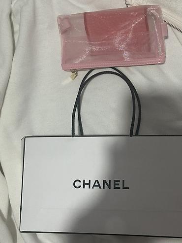 chanel qiymeti: Chanel Маленькая косметичка в своем пакете Новая + кисточка для — 3