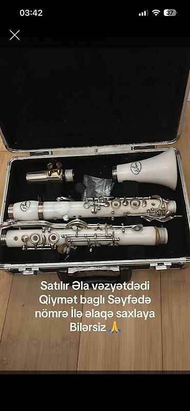 Klarnetlər: A kokuebanit Alət .Əlavə sualları əlaqə saxlayib məlumat alarsiniz 🙏 — 1