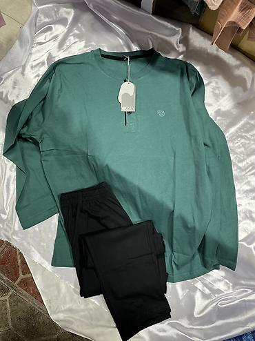 Домашние костюмы: Мужская пижама Адрес: рынок Орто-Сай «Оберон» 1️⃣📍7 ряд 122 кон-р — 25