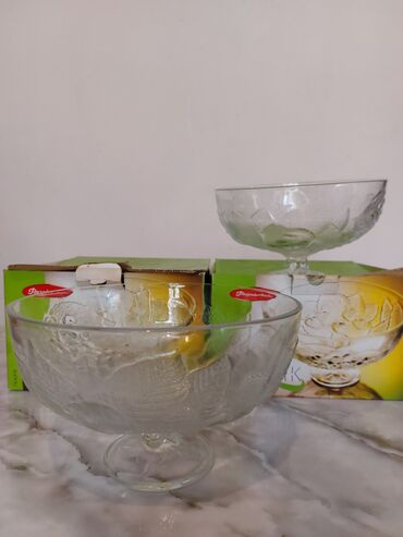 набор посуды для пикника: Фруктовница сатылат (Pasabahce) 
2шт 500с