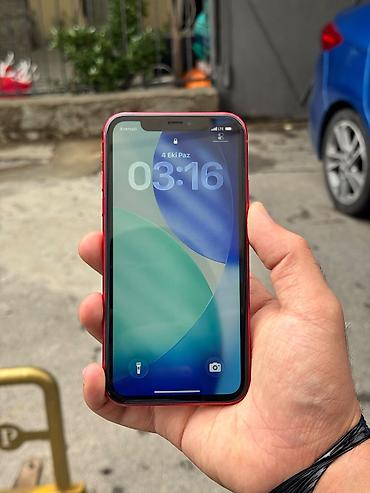 iphone red: IPhone 11, Qırmızı, Face ID — 2