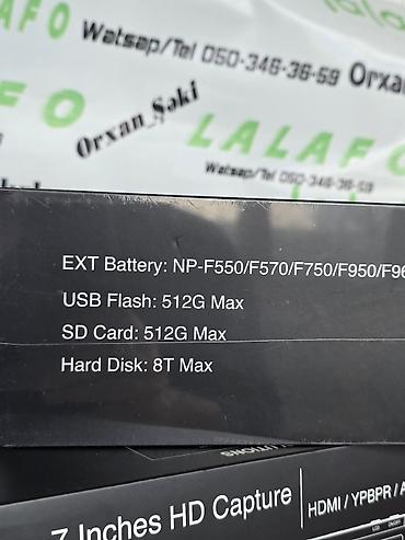 ucuz monitor: HD böyük ekranlı Recorder SD karta və Uzb Fləşə 1920-1080 — 3