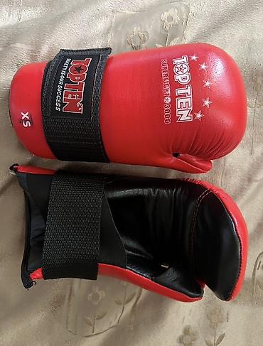 Boks aparatları: Kickboks/Karate/Taekwondo üçün tam qoruyucu dəst(3-4 dəfə istifadə — 2
