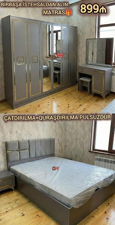skaf satilir: Satılır: *Birbaşa istehsalçıdan yataq dəsti* Qeyd:*Dəst yenidir və — 1