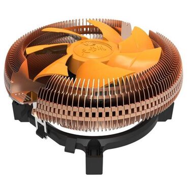вентлятор: Кулер - охлаждение для процессора, вентилятор 8.5см с медным