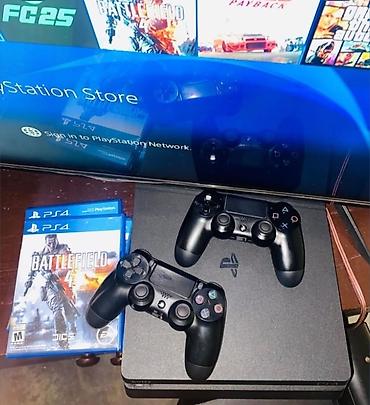 playstatin 4: Salam Play Station 4 satılır Yaxşı vəziyyətdədir Evde istifadə olunub — 1