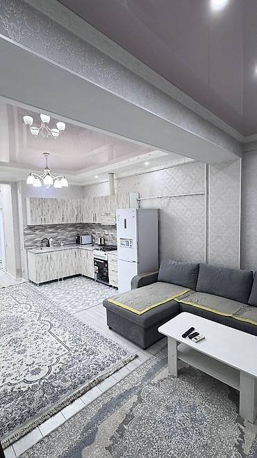 14: 3 комнаты, 62 м², Бишкек Парк ТРЦ Элитка, 7 этаж, Евроремонт — 5