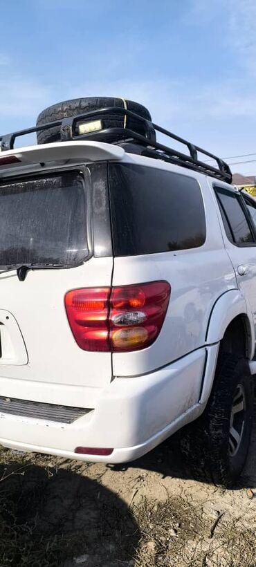 датчик детонации аккорд: Toyota Sequoia, белый внедорожник, кузов первого поколения. Основные