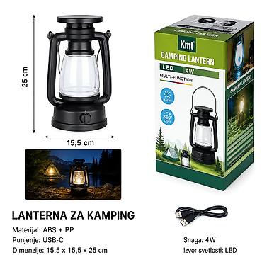 KMT Gradijentna retro lampa (male veličine) punjivi model 2904301