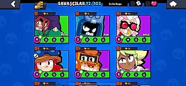 Metal məhsulları: Brawl Stars hesabı – güclü və balanslı profil - Kupa sayı: 22 445 — 2