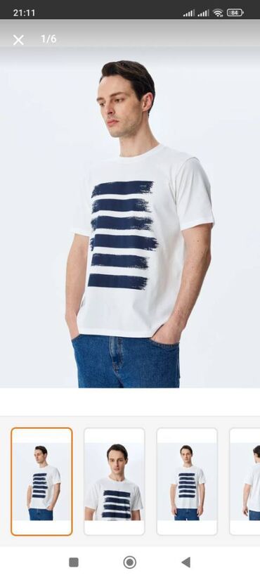 Köynəklər: Koton T-shirt Təzə Paketdə! QİYMƏT SONDUR! Boş-Boş adamlar!! Özünə