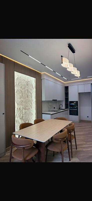 жк медисон: 4 комнаты, 130 м², ул. Московская / Турусбекова Элитка, 11 этаж, Дизайнерский ремонт — 9