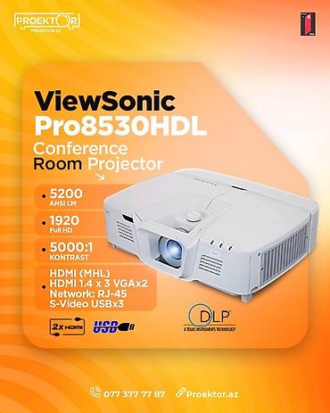 proyektor satışı: İşlənmiş Portativ Proyektor ViewSonic, Ödənişli çatdırılma — 1