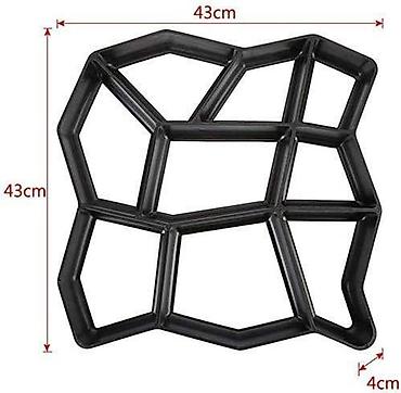 Ostali molersko građevinski alati i oprema: Kalup za betonske staze – „popločavanje“ uradi sam - Plastični — 4