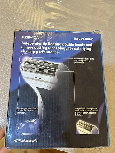 razor: Kişilər üçün elektrik üzqırxan Keshida RSCW-8002 Yeni və istifadə — 2