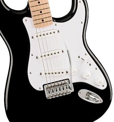 valencia gitara: №: 5393 Məhsulun adı: Elektrik gitara Fender Squier Sonic Strat MN BLK — 3
