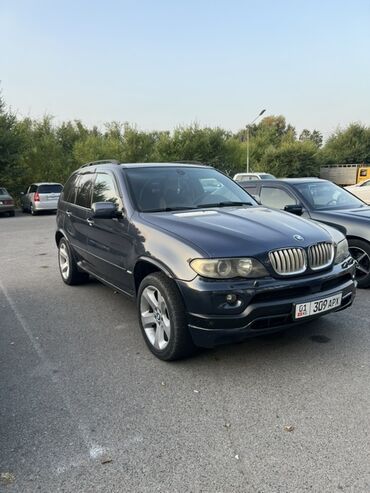 двухместная машина: BMW X5: 2004 г., 4.4 л, Бензин, Кроссовер