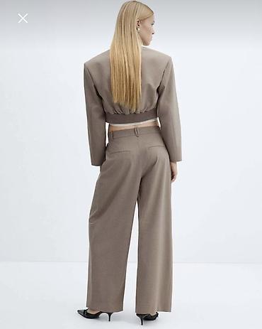 damat az: Mango kostyum (pencək, şalvar) yenidir endirimlə satılır — 2
