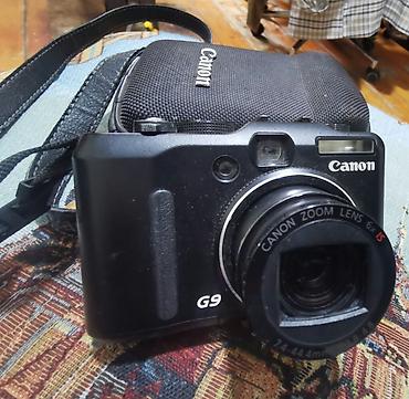 data nomre: Çox az istifadə olunmuş CANON G9 fotoaparat satılır. Qiymətdə — 1