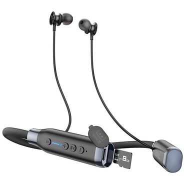 Аудиотехника: Hoco ES62 Pretty Neck-Hang – внутриканальные наушники для тренировок