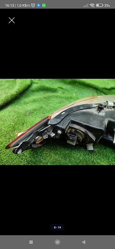 Передние фары: Передняя левая фара Toyota 2000 г., Б/у, Аналог, Япония — 6