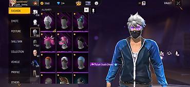 Nintendo Switch: Аккаунт Garena Free Fire Основное: - Ник: ZzZ0000DHAKE - Уровень — 14