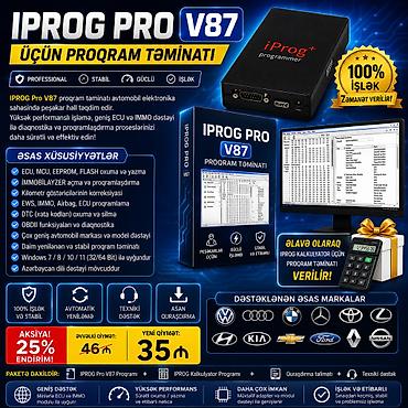 kompressor 100: IPROG Pro V87 üçün proqram təminatı. Çatdırılma ani olaraq link — 1