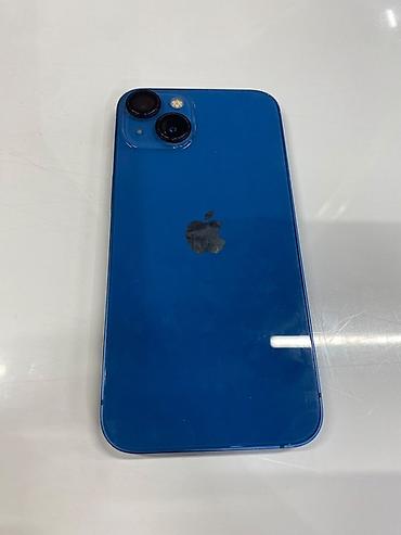 iphone cs max: IPhone 13, Б/у, 128 ГБ, Синий, 74 % — 2