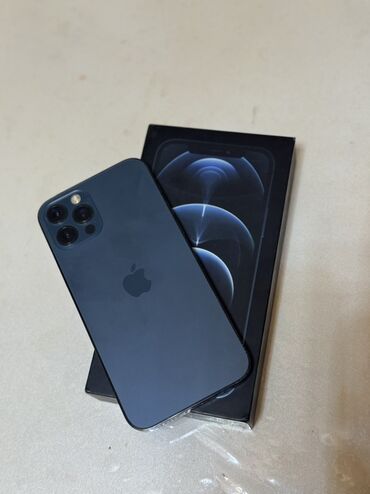 Aş qazanı: IPhone 12 Pro, 256 GB, Pacific Blue, Face ID