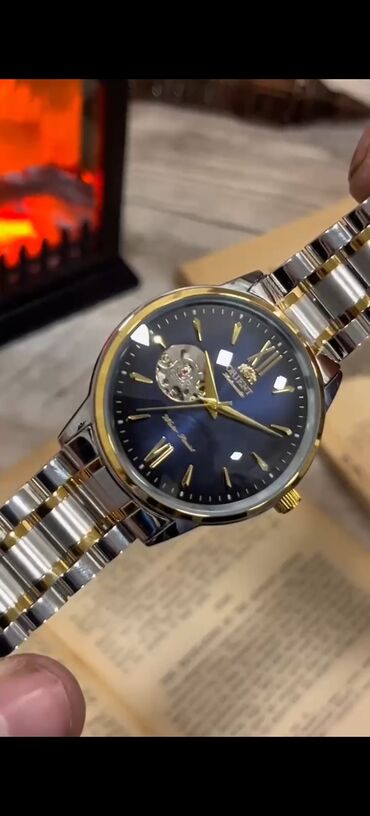 Qol saatları: Yeni, Qol saatı, Orient, rəng - Göy — 7