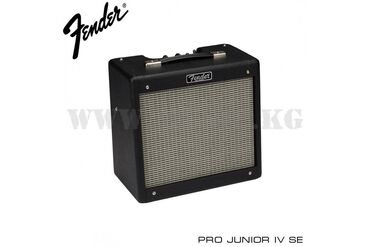 Динамики и музыкальные центры: Ламповый комбоусилитель для электрогитары Fender Pro Junior IV SE