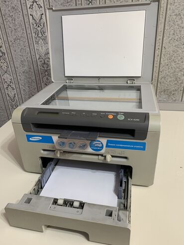 МФУ сканер копия принтер 3в1 samsung SCX-4200 все работает картриж