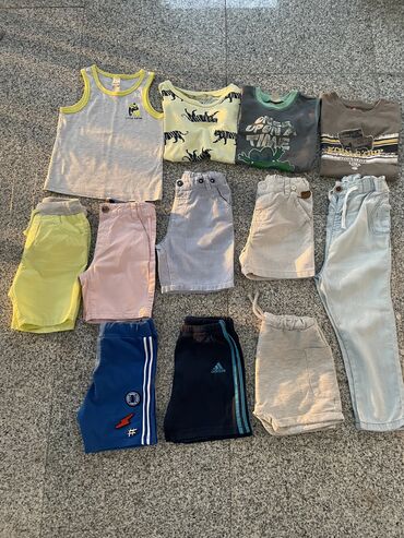 waikiki odeca za devojcice: Adidas, Komplet: Šorts, 98-104