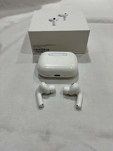 Мобильные телефоны и аксессуары: Беспроводные вакуумные наушники, Apple, Airpods Pro 3, Б/у — 3