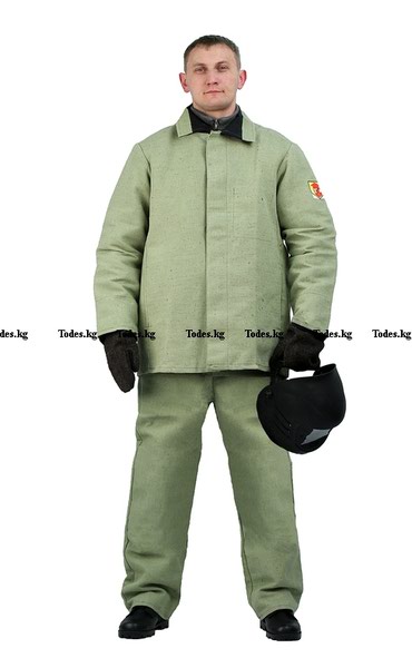 аренда костюма: Костюм брезентовый сварщика (рабочая одежда) Костюм – куртка и брюки