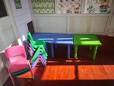 Другая мебель: Детский сад бала бакча диваны столы стулья матрасы Продаёт все вместе — 6